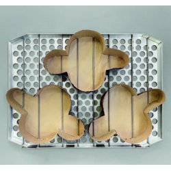 Bandeja para Panettone y Colomba de 60x45 para horno rotor profesional