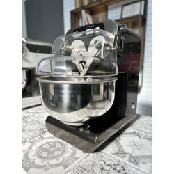 Miss Baker PRO XL Inox Limited Edition Negro Onice con cuba de 20 litros/6-9 Kg. Amasadora de brazos gemelos