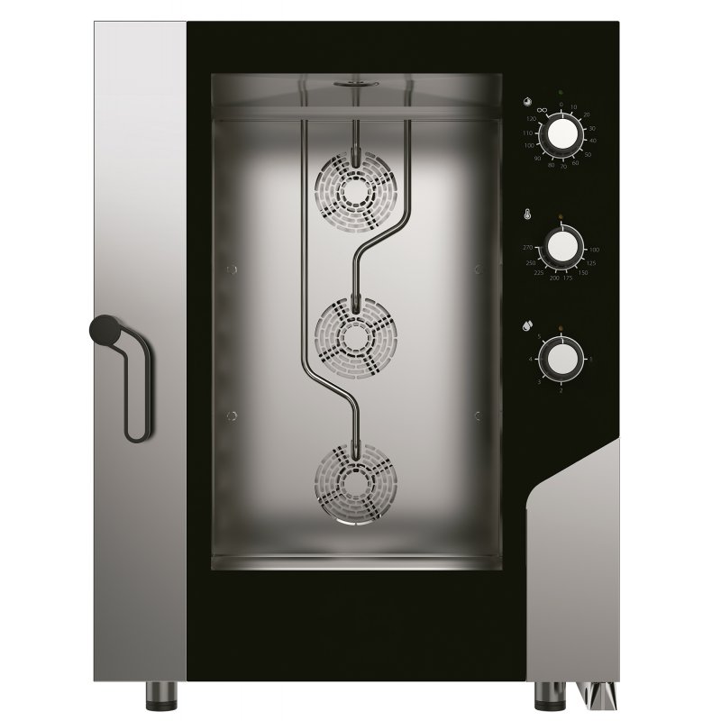 Horno de convección con vapor MKF1016S para 10 bandejas de 60x40 o GN1/1