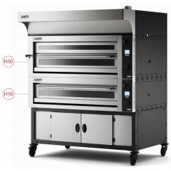 Horno OEM Multibake con Generador de vapor 640L H30 VA- 6 pizzas de 40 Ø