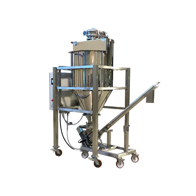 Mezcladora motorizada para polvos alimentarios, químicos o cosméticos MIX300