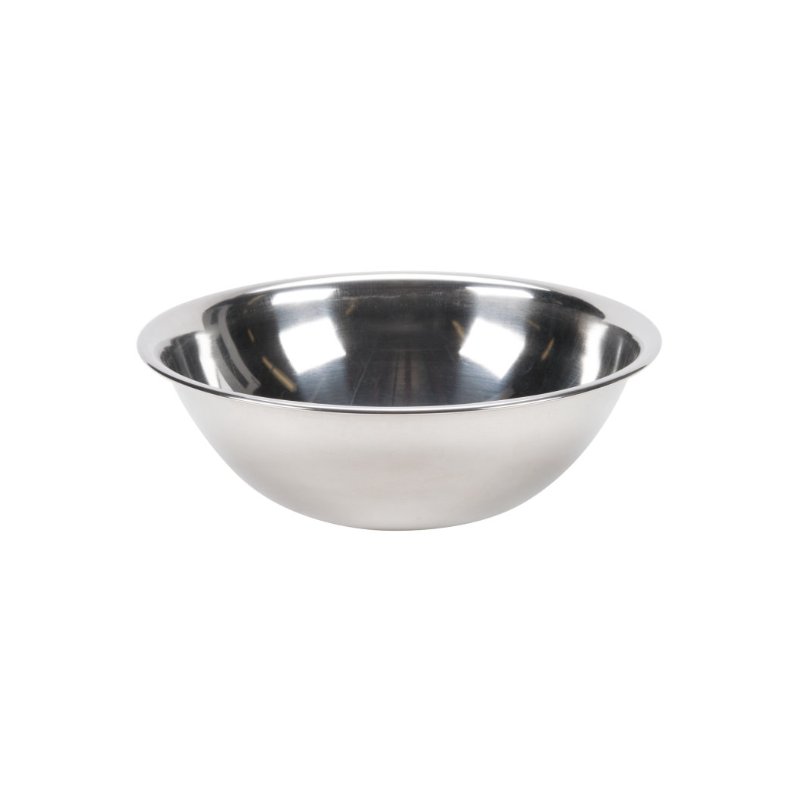 Bol inox semi-esférico