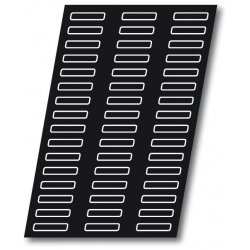 Molde Flexipan en forma de Semi-cilindros