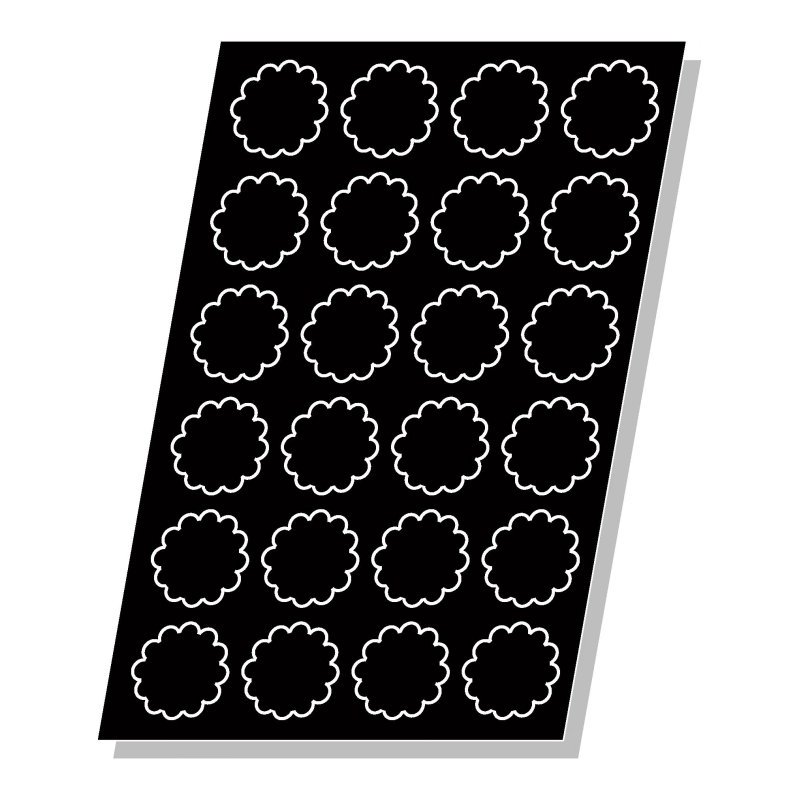 Molde Flexipan en forma de Acanalda