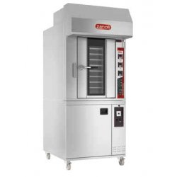 Horno rotativo de conveccion electrico o a gas Zanolli Rotor Wind 2 para pastelería y panadería