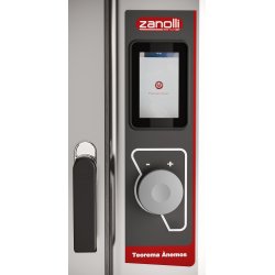 Horno de conveccion eléctrico Zanolli Teorema Anemos 6 Touch para pastelería y panadería