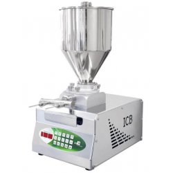 Inyectora dosificadora llenadora de engranajes eléctrica para pastelería y gastronomia con tolva 13 L